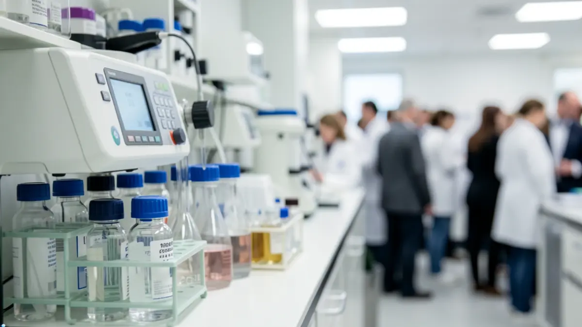 Generic image of laboratory equipment in a clinical setting.