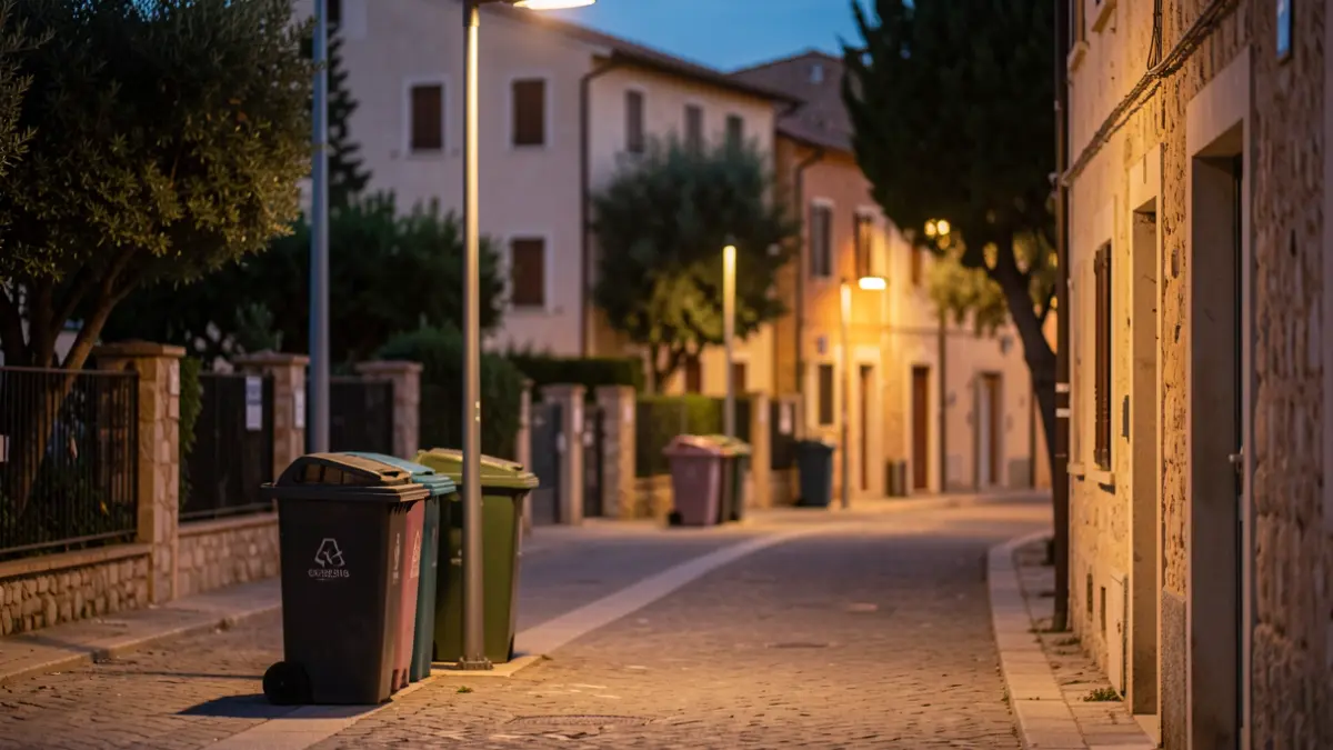 Generic image of a street improved with new lighting.