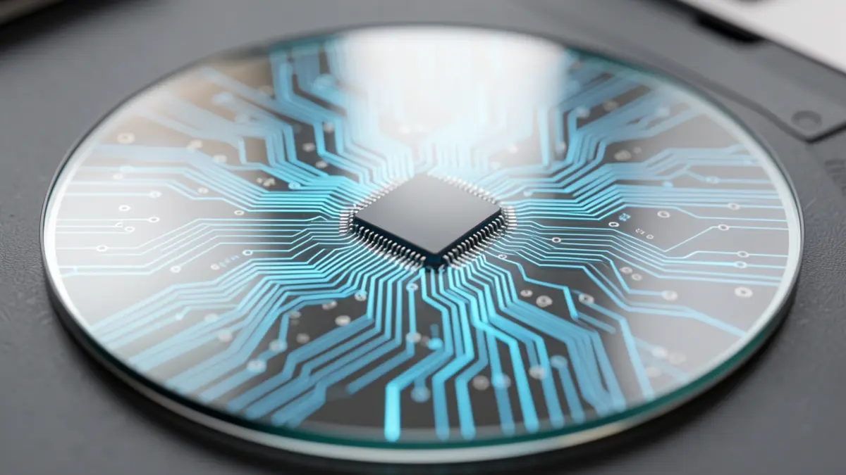 Imatge genèrica d'un circuit integrat a nanoescala.