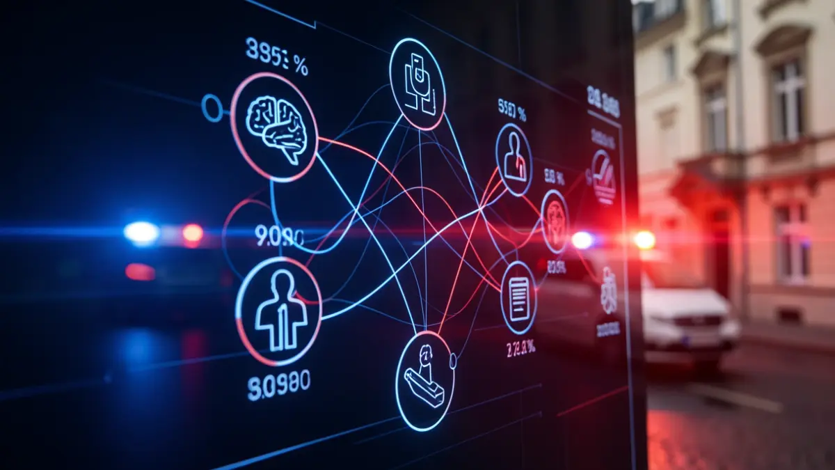 Imatge genèrica d'intel·ligència artificial processant dades d'emergències.