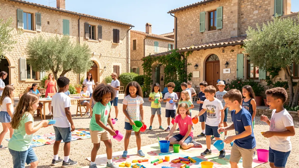 Generic image of children participating in summer school activities.