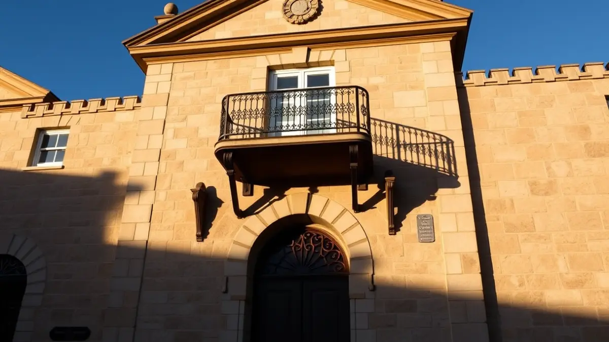 Facade of the old Retén building in Pedreguer, a 1905 building protected as a Local Relevant Immovable Asset (BRL).