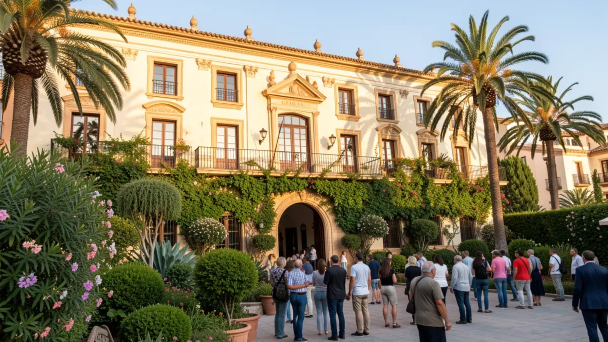 Image of the Hotel Huerto del Cura in Elche.