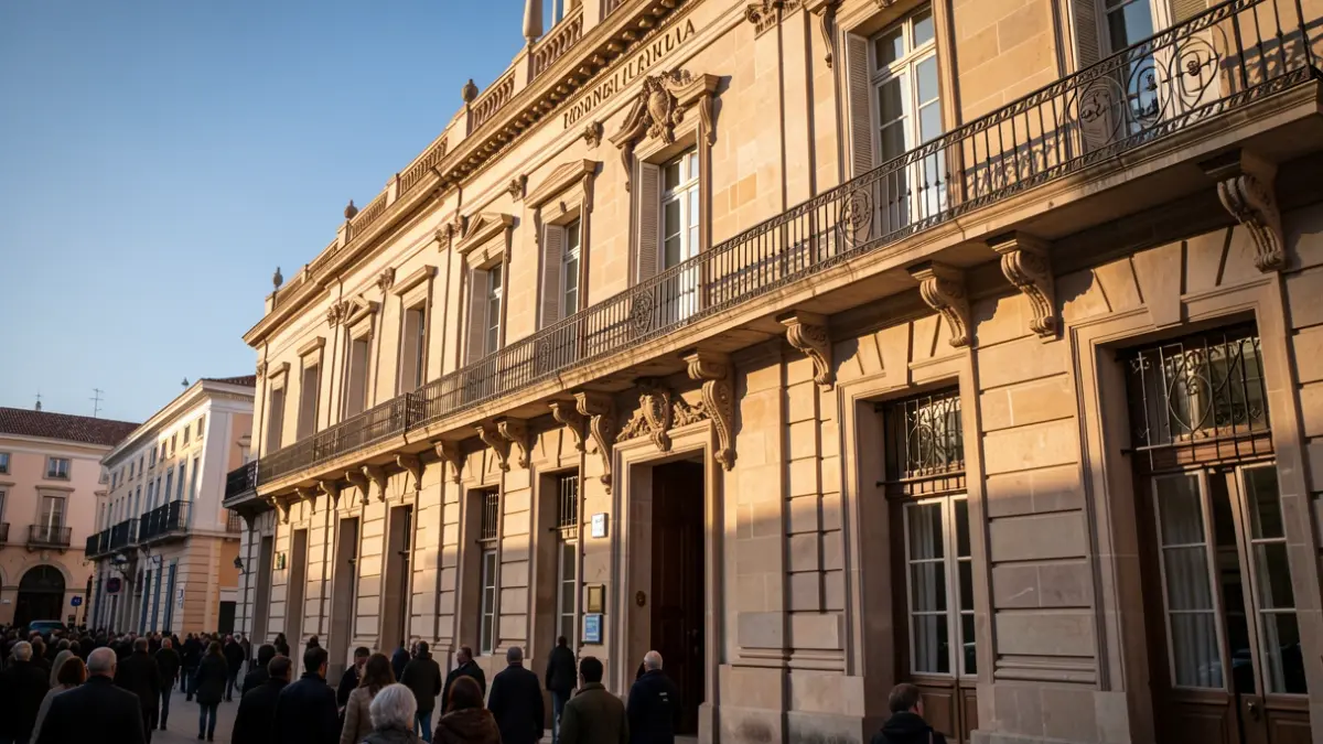 Imatge genèrica de la façana de l'Ajuntament de València.