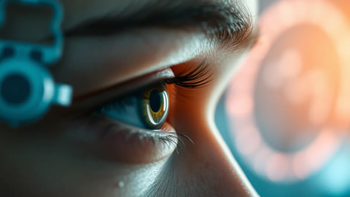 Imagen genérica de un ojo, simbolizando la salud visual y la innovación médica.