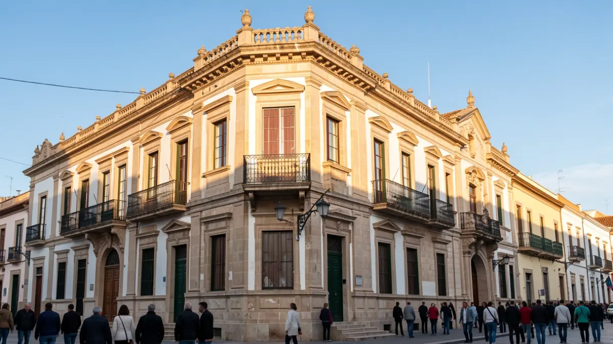 Imatge genèrica d'un edifici històric a Alacant amb elements arquitectònics mediterranis.