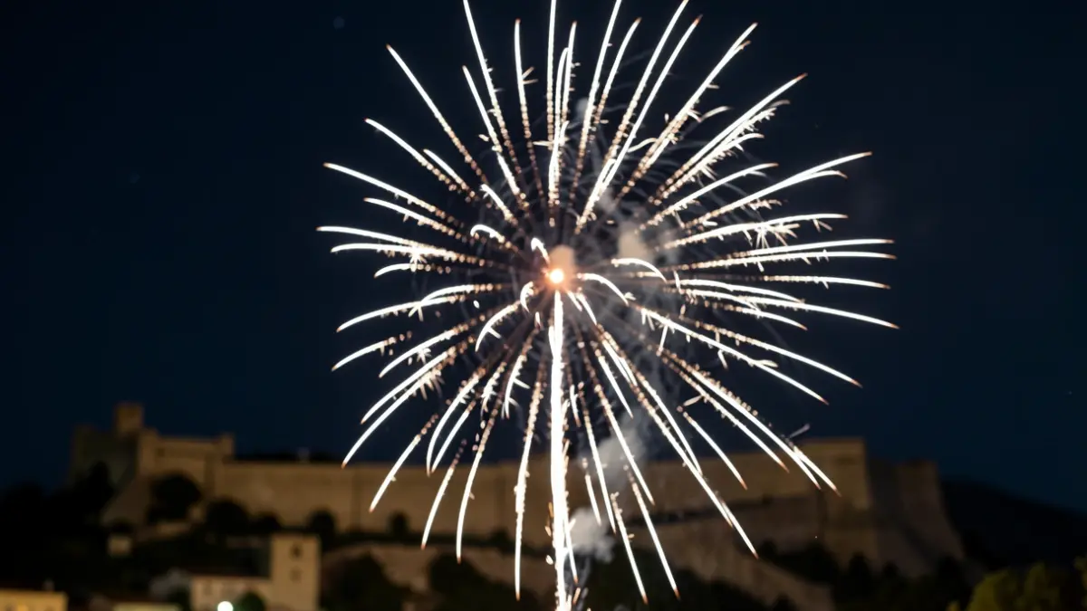 Generic image of fireworks.