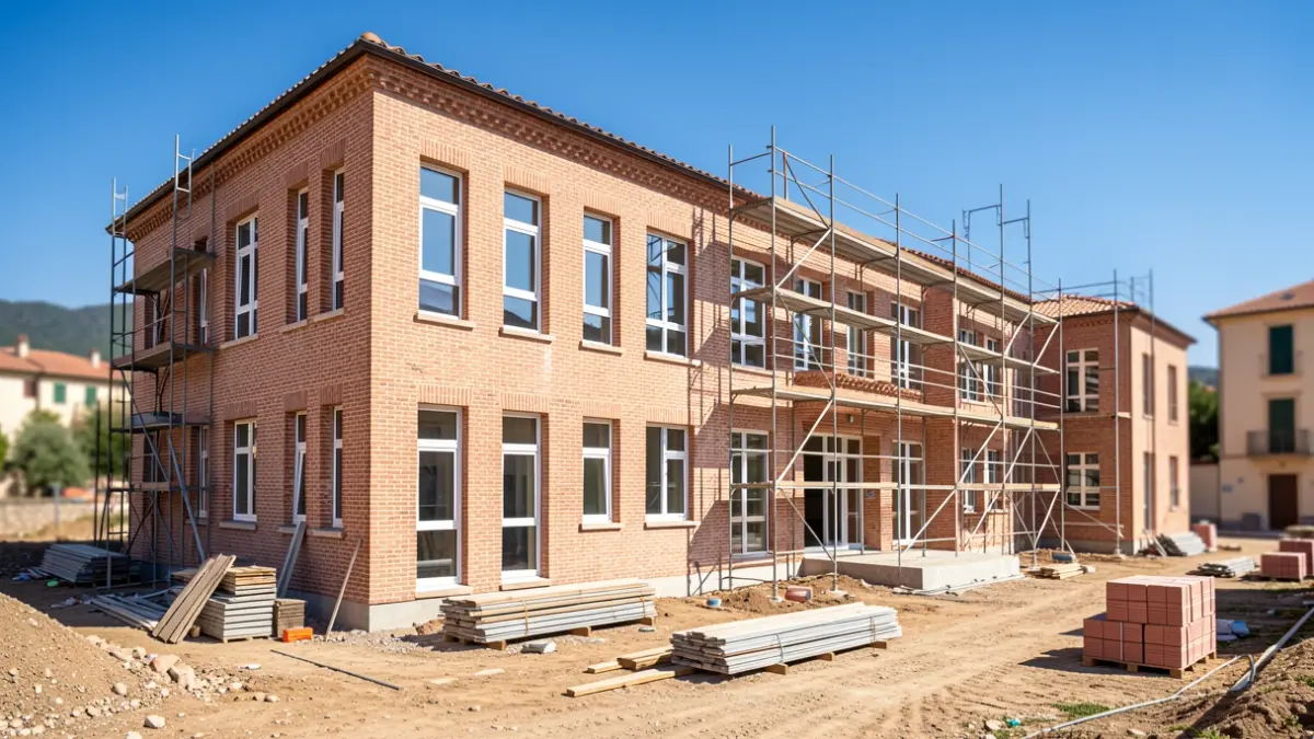 Generic image of construction at an educational center.