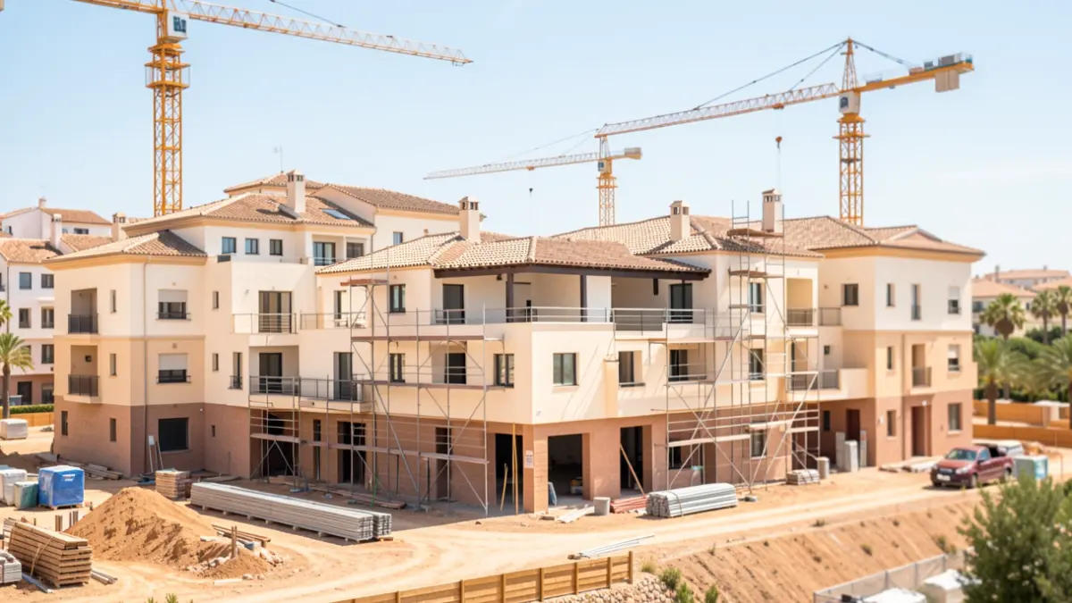 Generic image of housing construction in the Valencian Community.