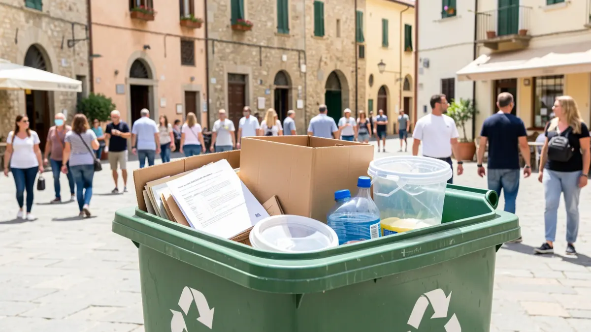 Imatge genèrica de contenidors de reciclatge.