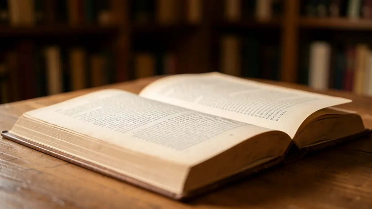 Imatge genèrica d'un llibre obert sobre una taula.