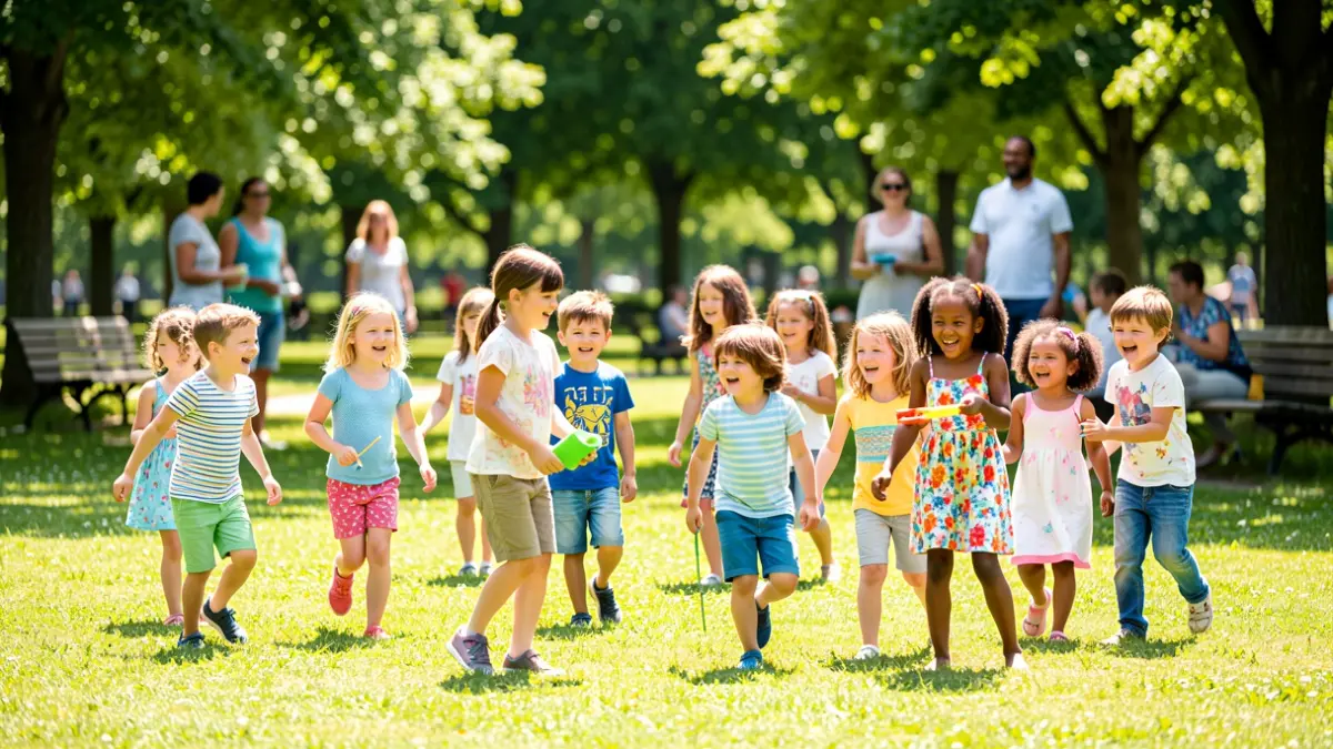 Imagen genérica de niños participando en actividades de verano.