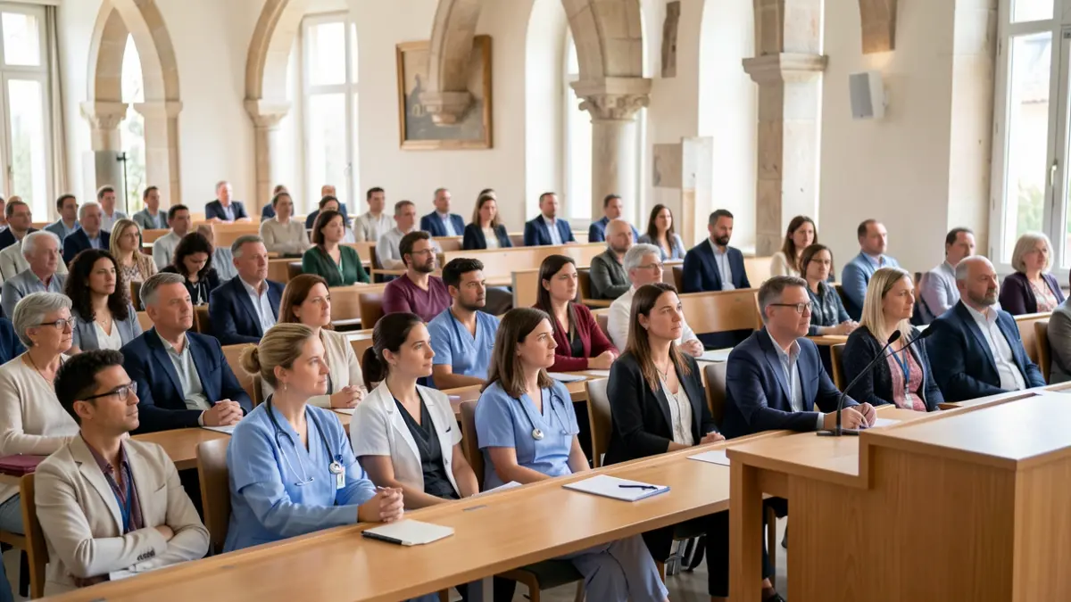 Imatge genèrica d'un congrés sobre salut escolar a la Comunitat Valenciana.