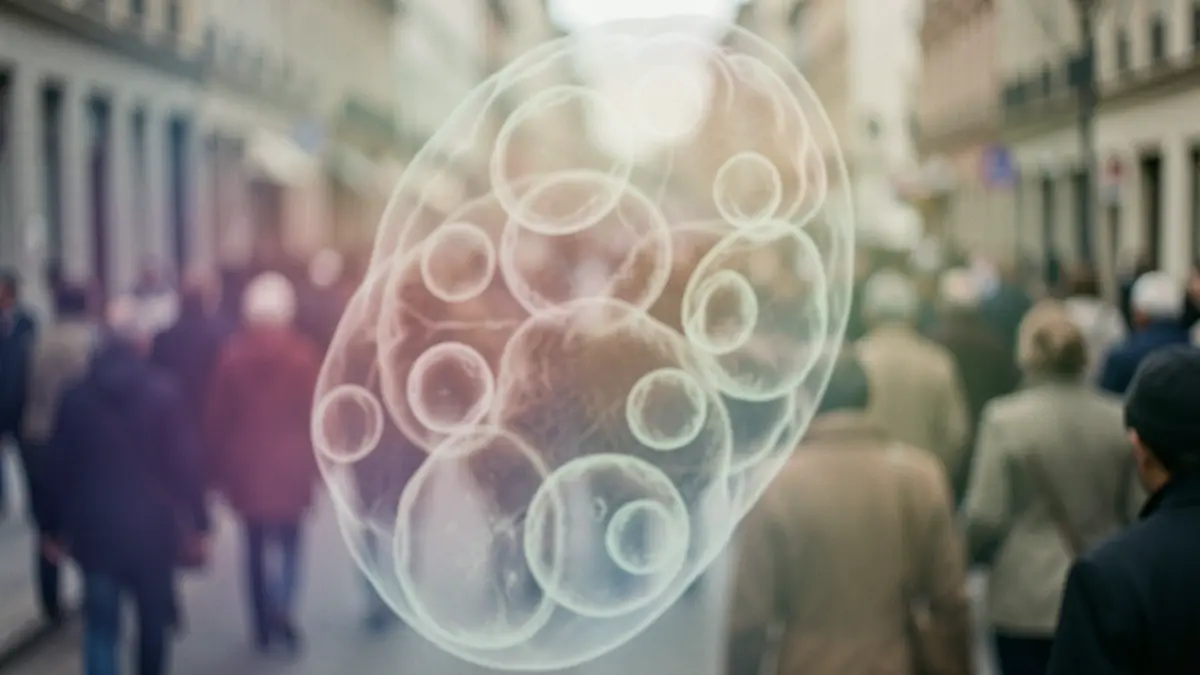 Generic image of concepts related to biological aging.