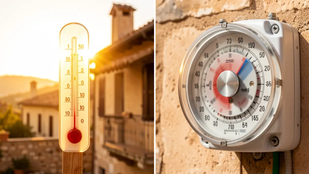 Imatge genèrica de l'impacte del canvi climàtic en el consum elèctric.