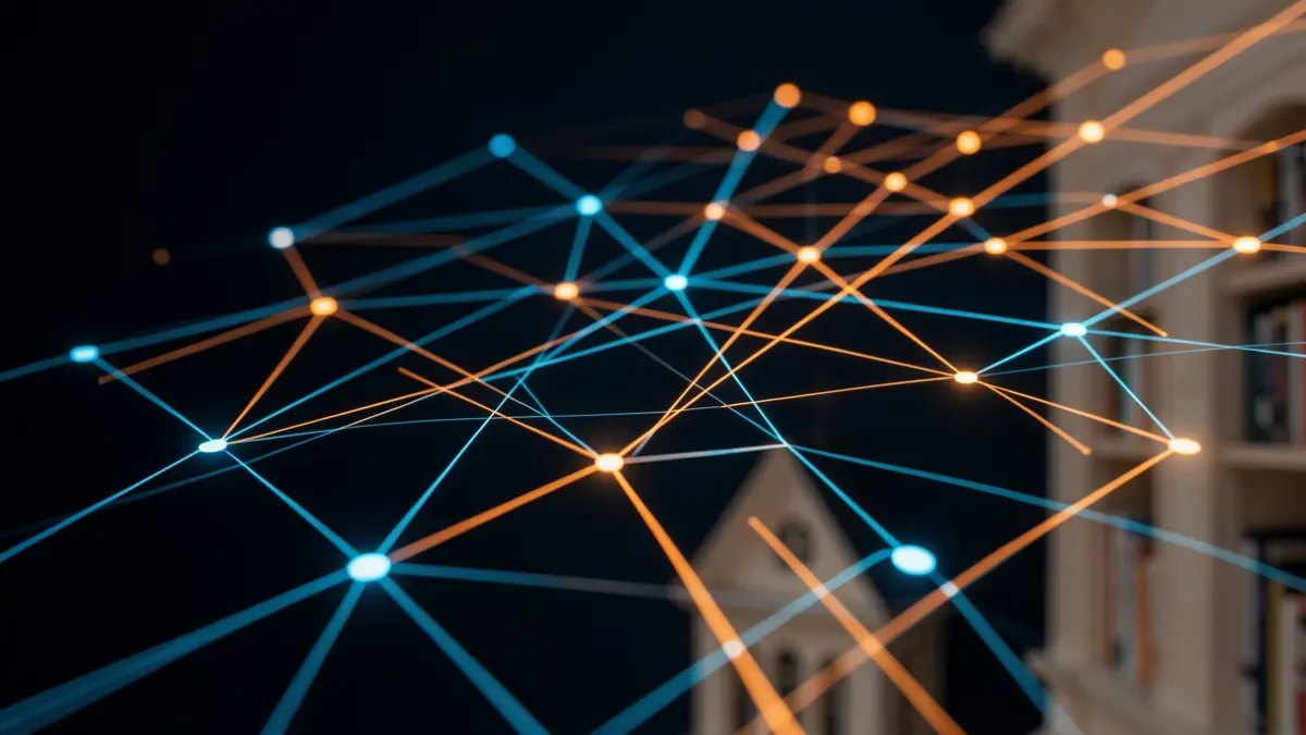 Generic image of digital connections and technology.