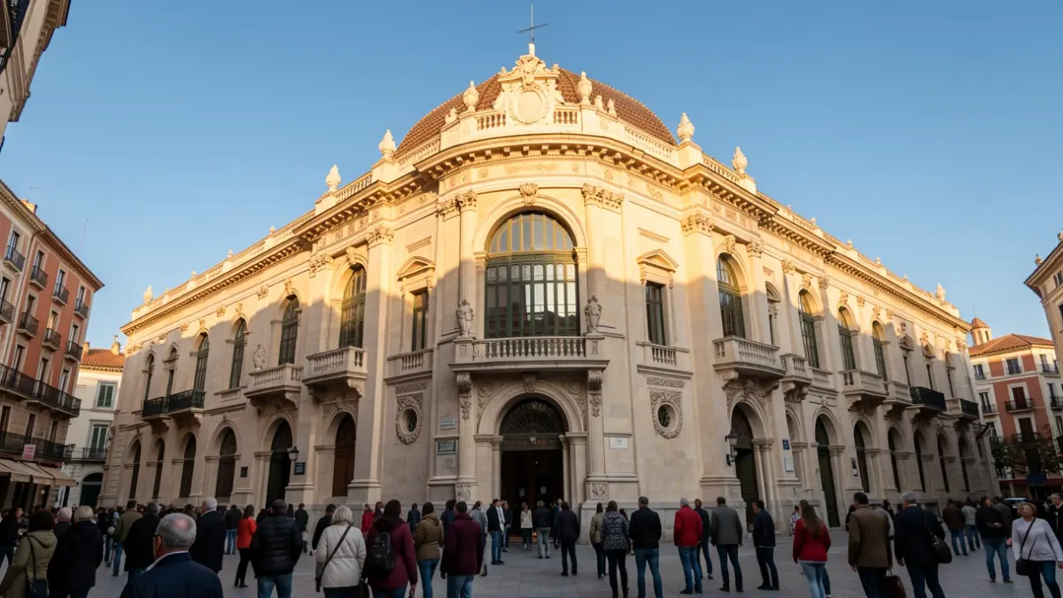 Generic image of the Palau de la Música in Valencia.