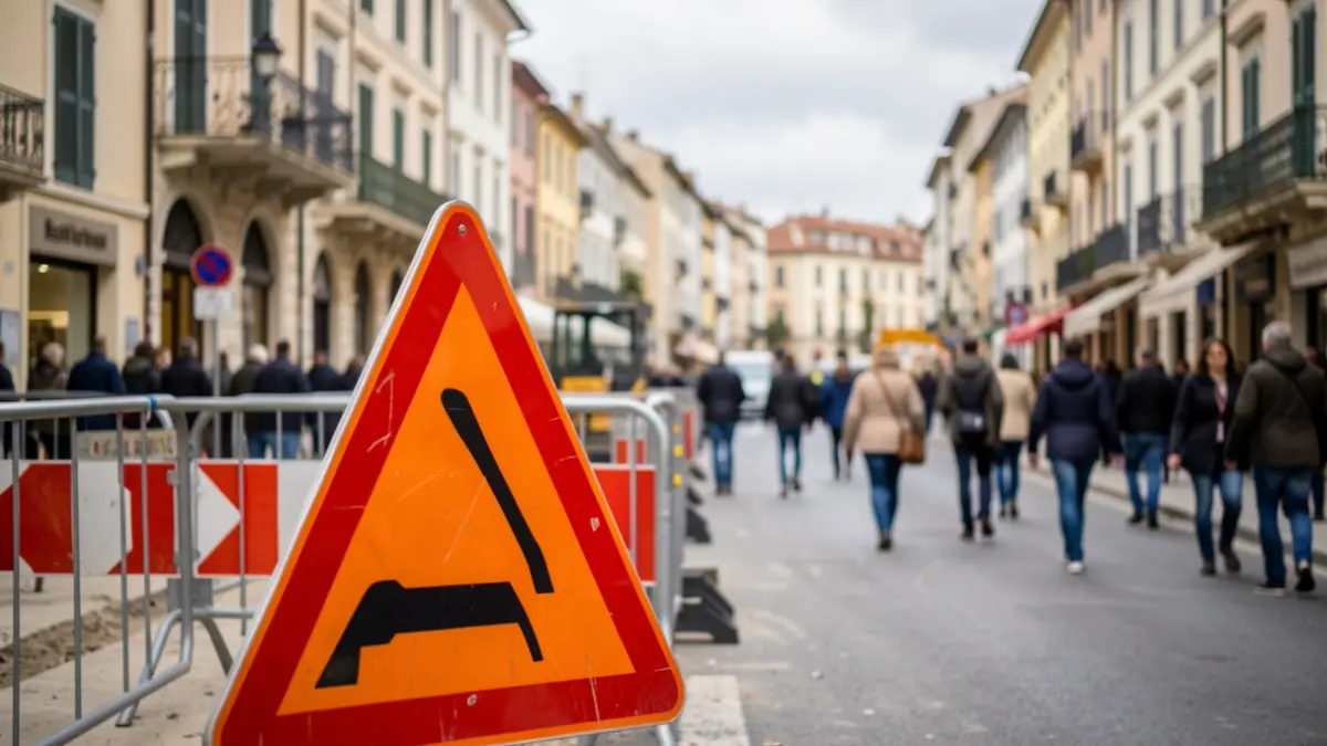 Generic image of road construction.