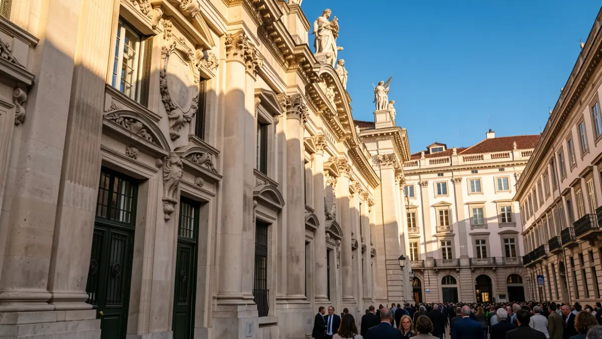 Imagen genérica de la fachada del Senado español.