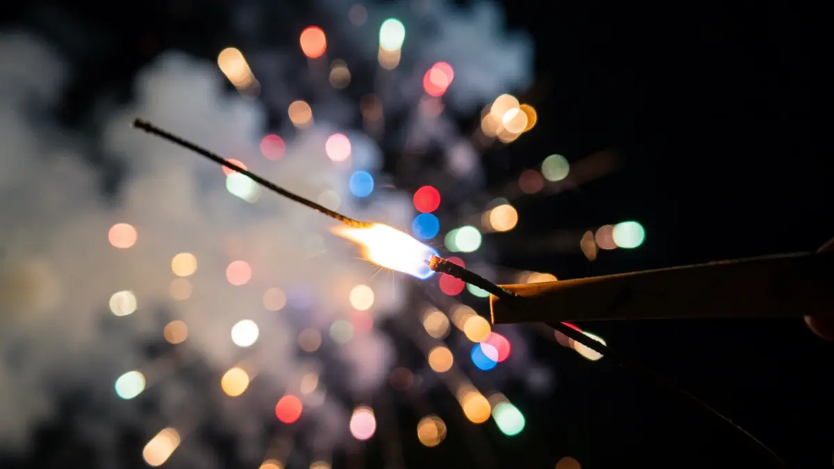 Generic image of fireworks.