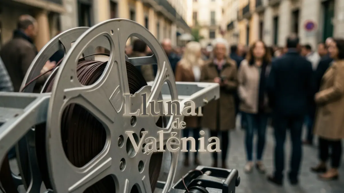 Imatge genèrica d'un rodet de pel·lícula amb un premi.