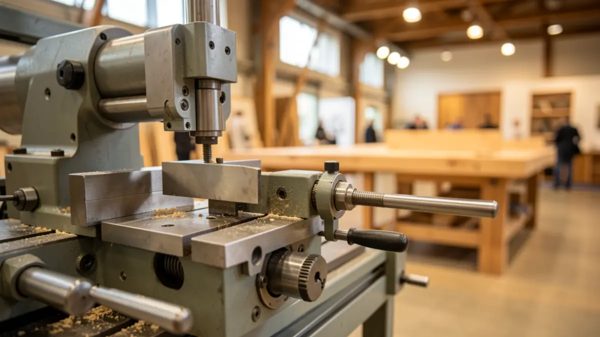 Generic image of industrial woodworking machinery.