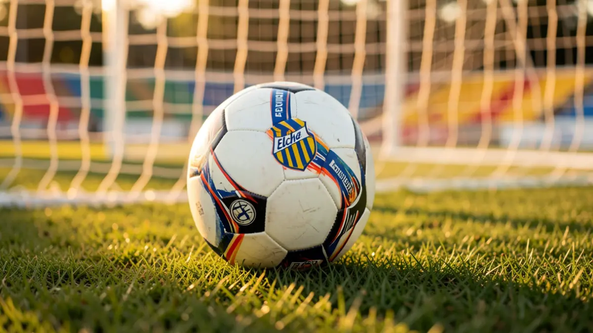 Imatge genèrica d'un camp de futbol amb una pilota.