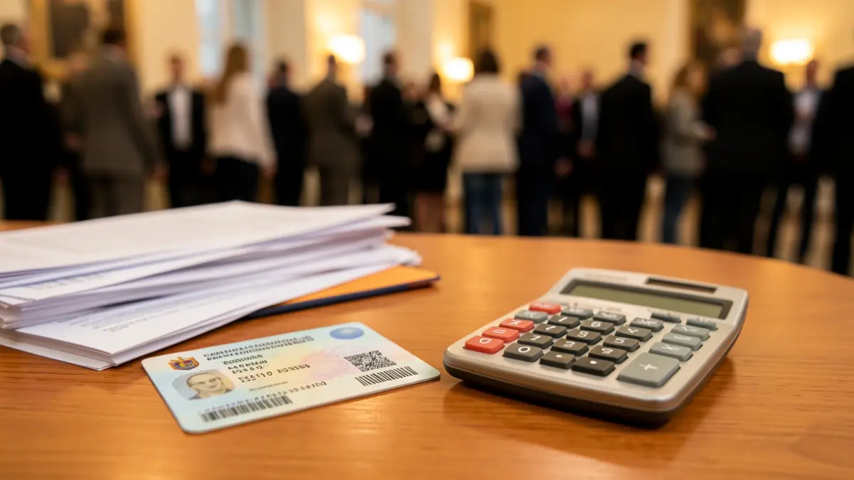 Generic image of Social Security documents and a calculator.