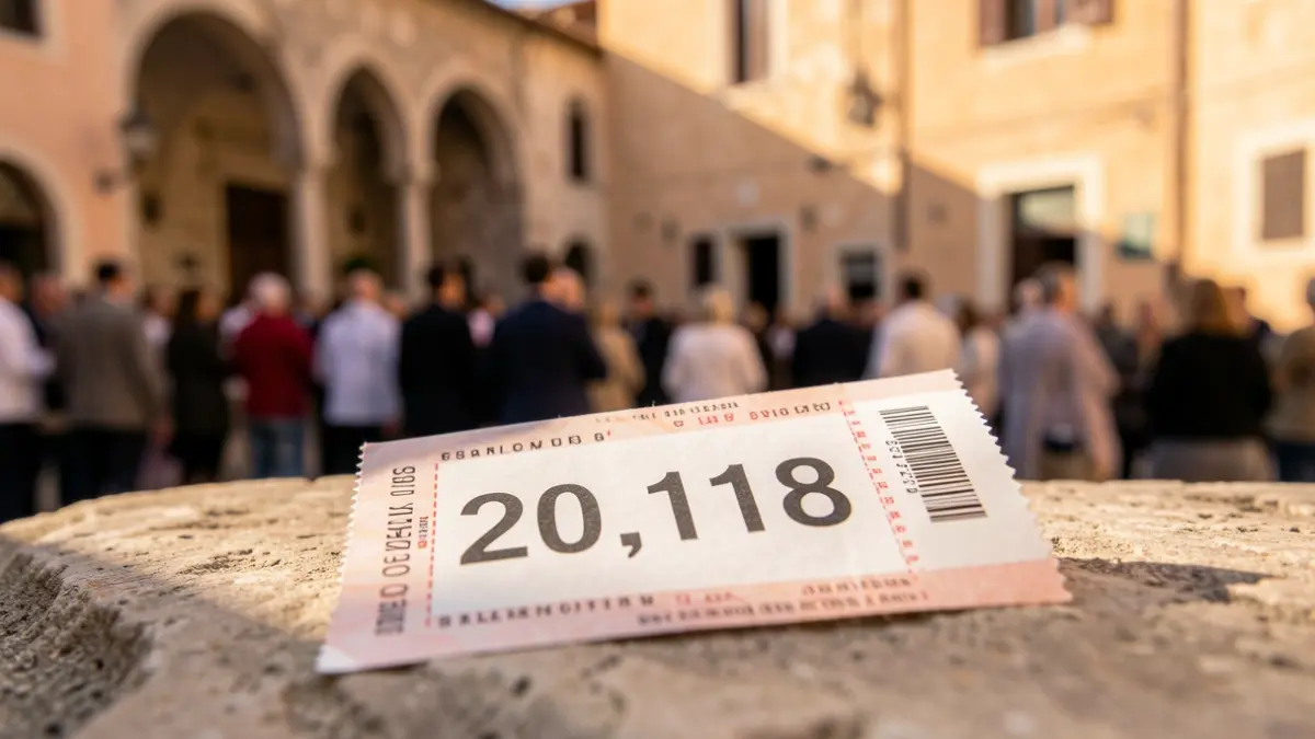 Generic image of a lottery ticket with a prominent number.