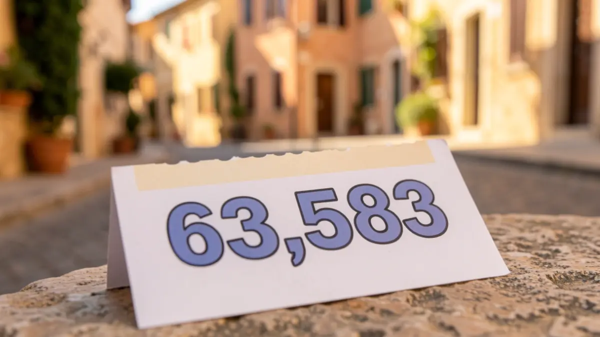 Generic image of a lottery ticket with a prominent number.