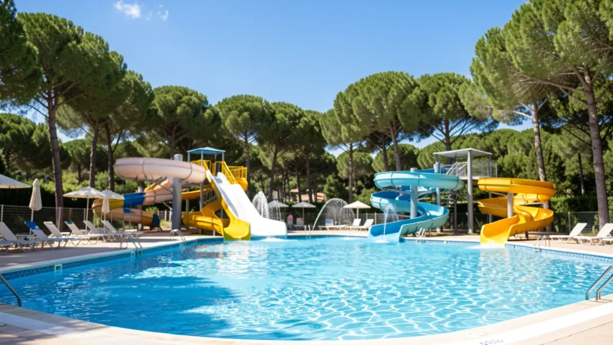 Imatge genèrica de la piscina Parc Vedat de Torrent amb millores.