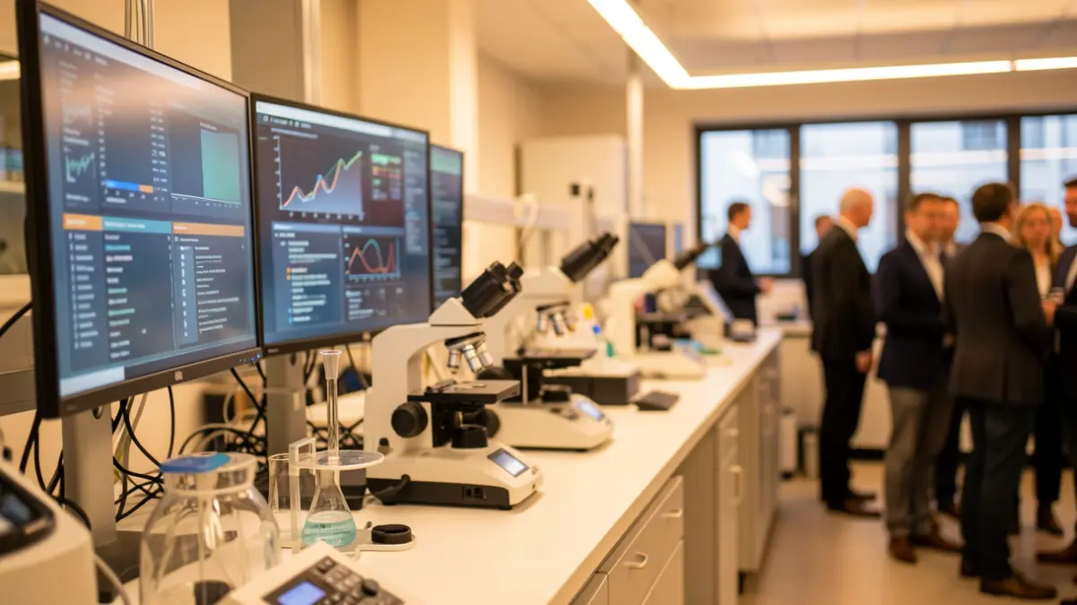 Imagen genérica de laboratorios de investigación tecnológica.