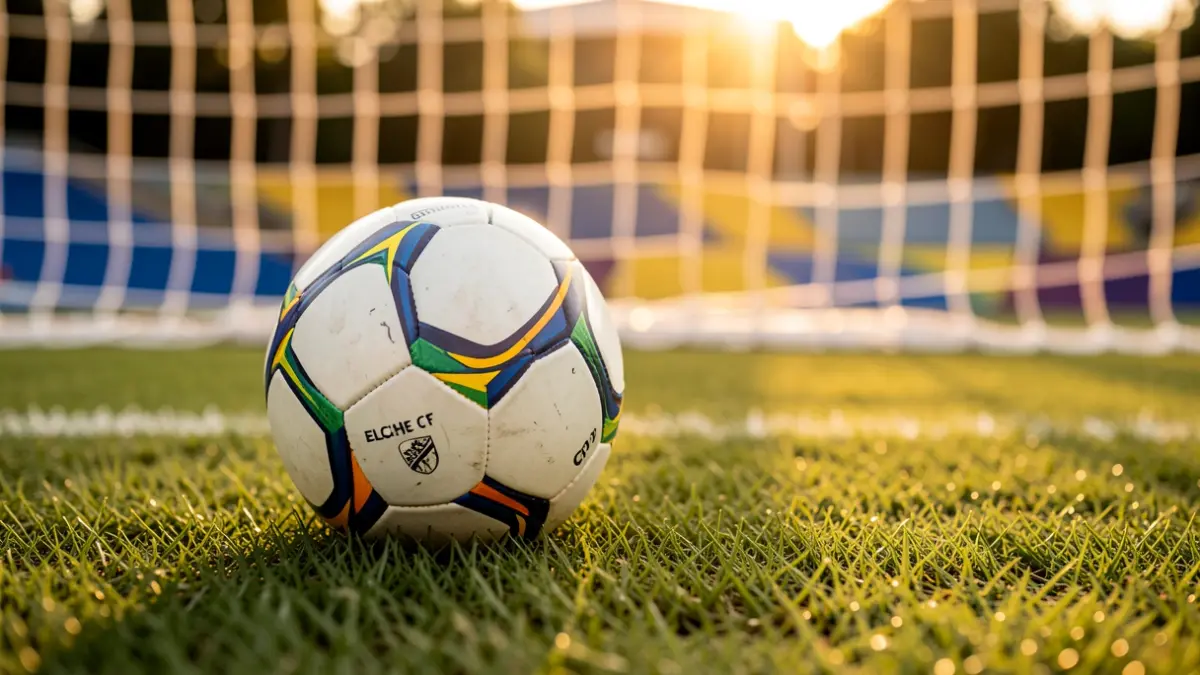 Imagen genérica de un balón de fútbol en un campo.