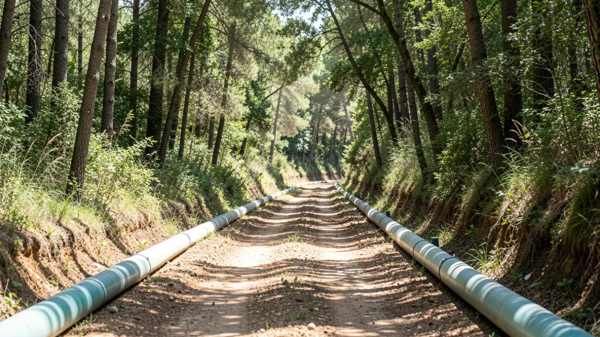 Generic image of forest roads under repair in the Valencian Community.