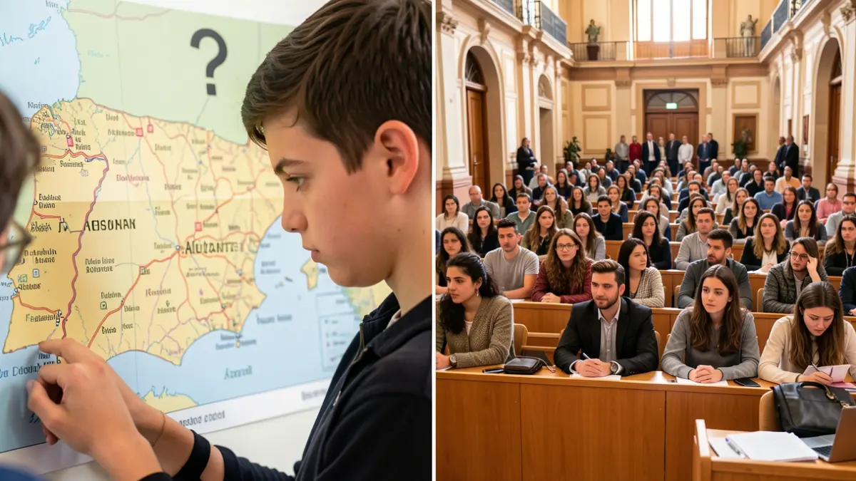 Imagen genérica de jóvenes estudiantes ante una decisión académica.