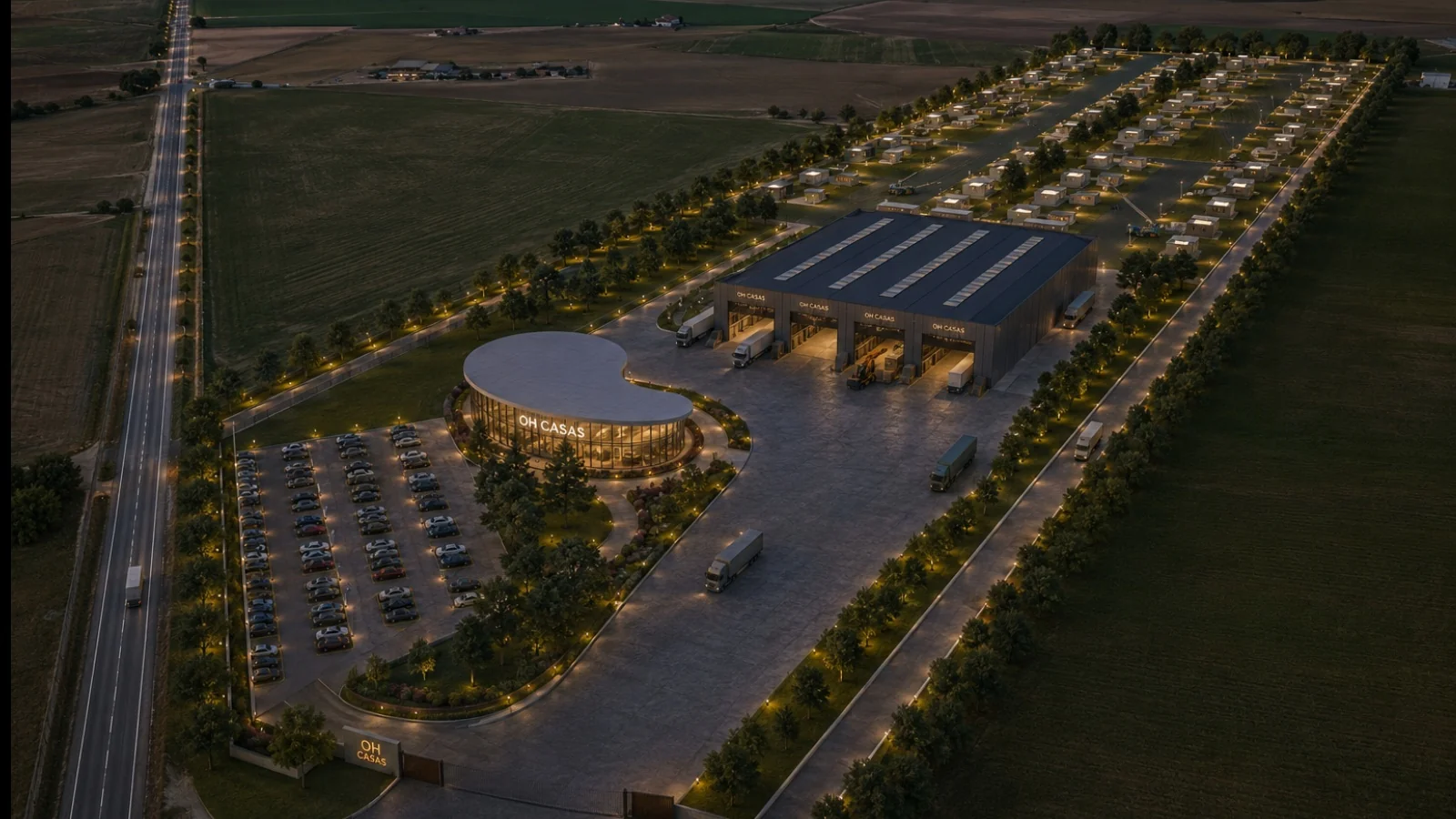 OH Casas Modulares celebra 10 anys iniciant la major fàbrica d'habitatges industrialisats i modulars d'Espanya