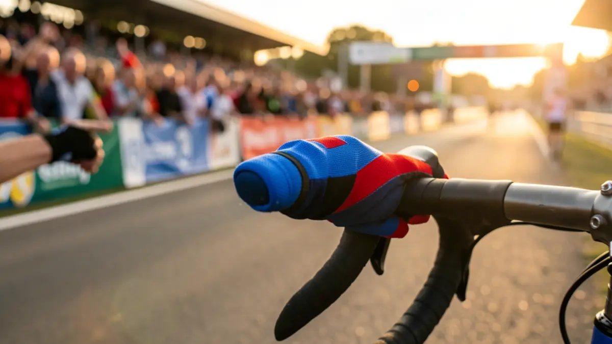 Generic image of a cyclist in competition.