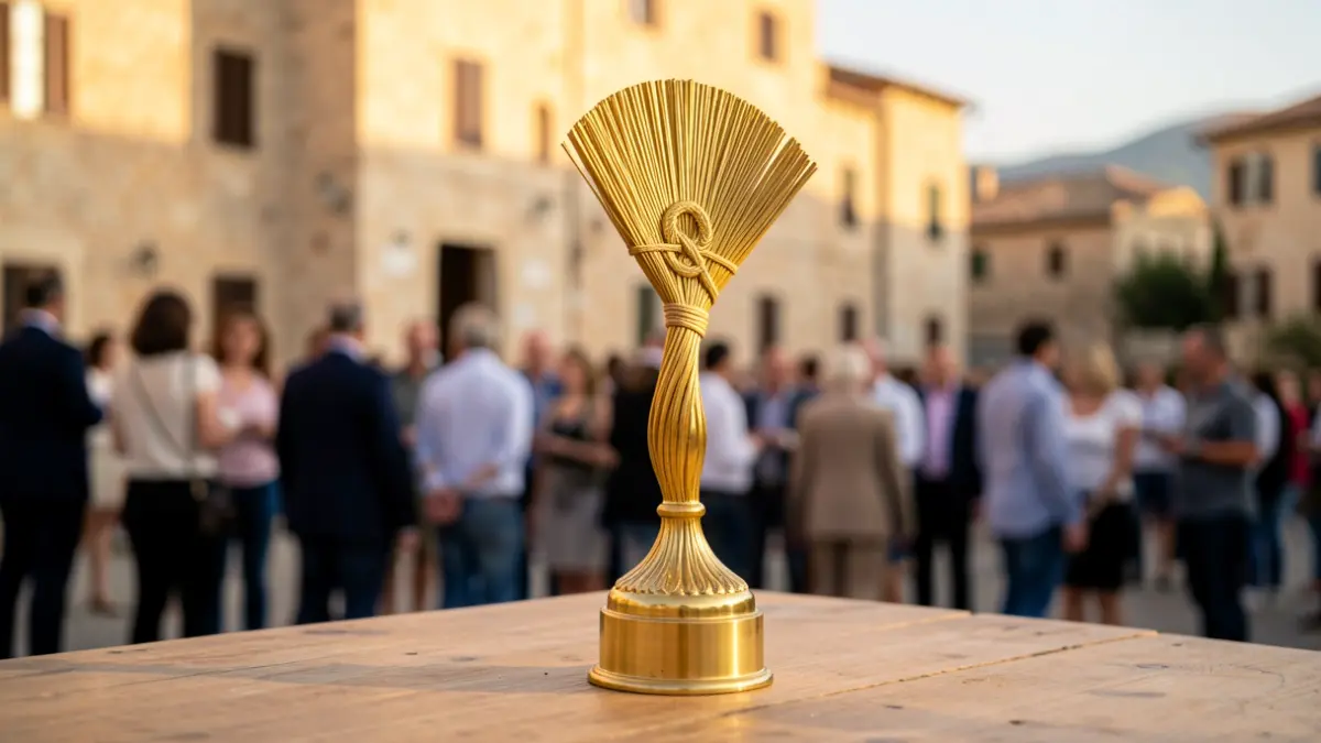 Generic image of a Golden Broom award.