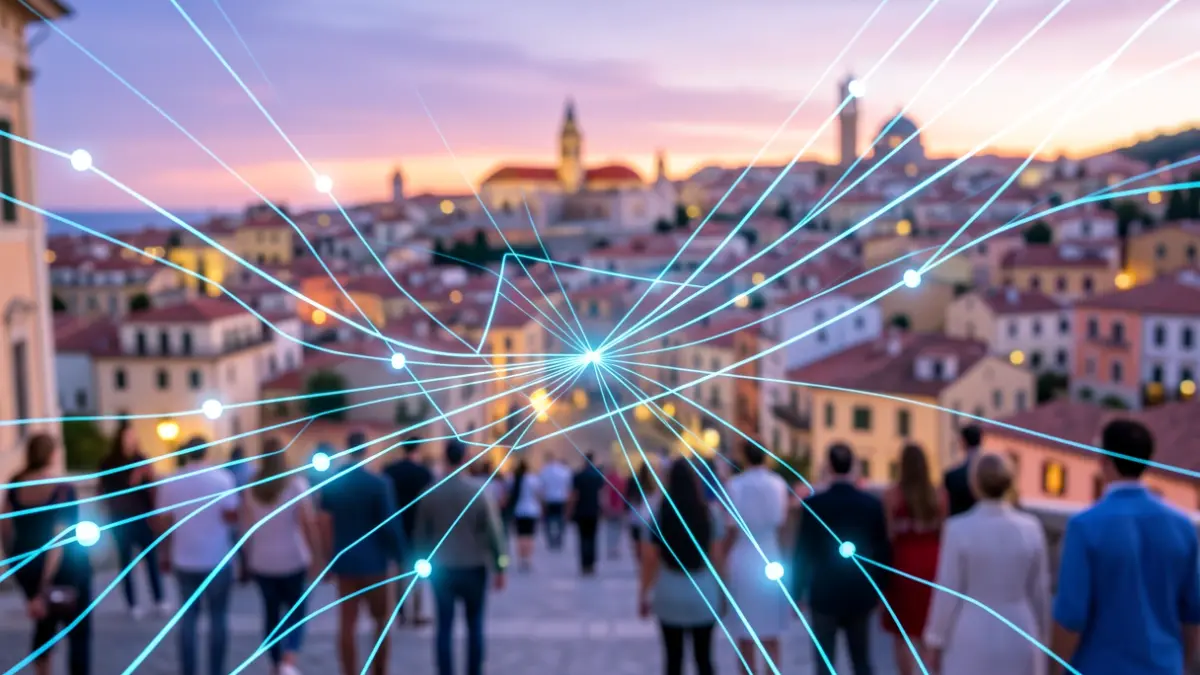 Generic image of technological connection and innovation.