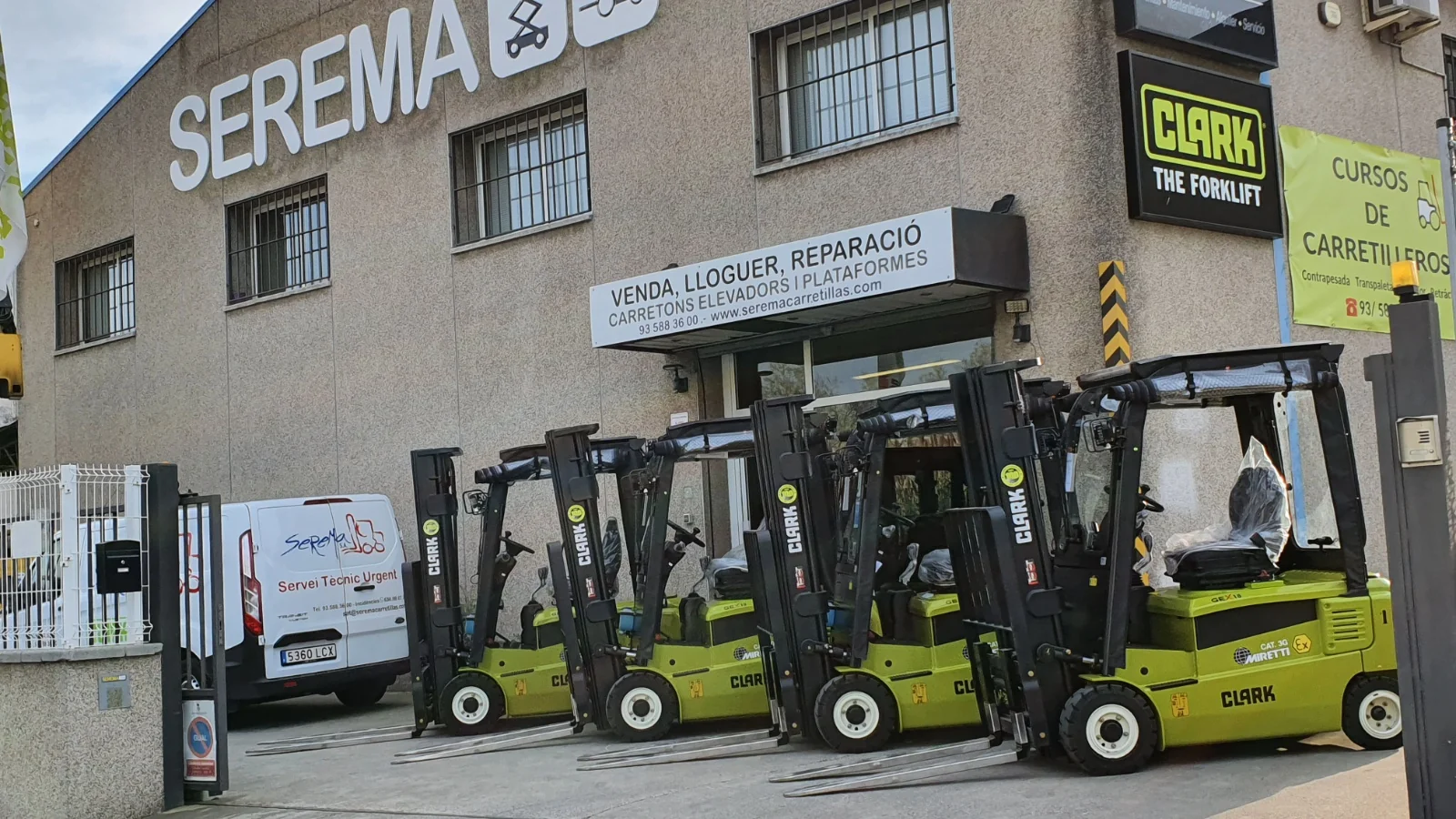 Serema reforça la seua posició a Catalunya com a especialista en carretons elevadors i maquinària ATEX