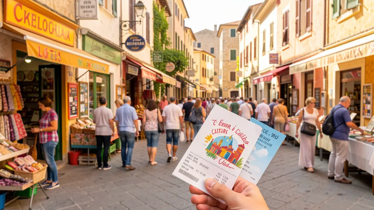 Imagen genérica de una campaña que une comercio local y cultura en Dénia.
