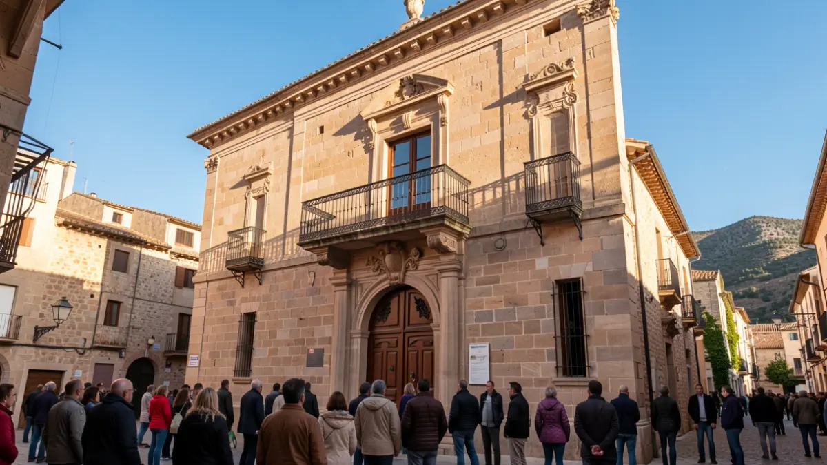 Imatge de la façana de l'Ajuntament de Torreblanca.