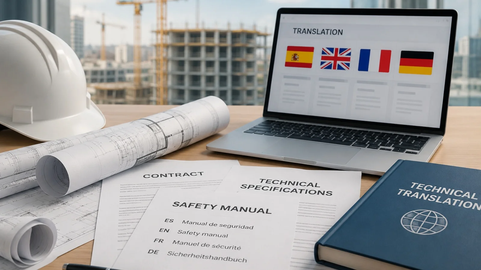 Traducció per al sector de la construcció: un factor clau per a projectes internacionals