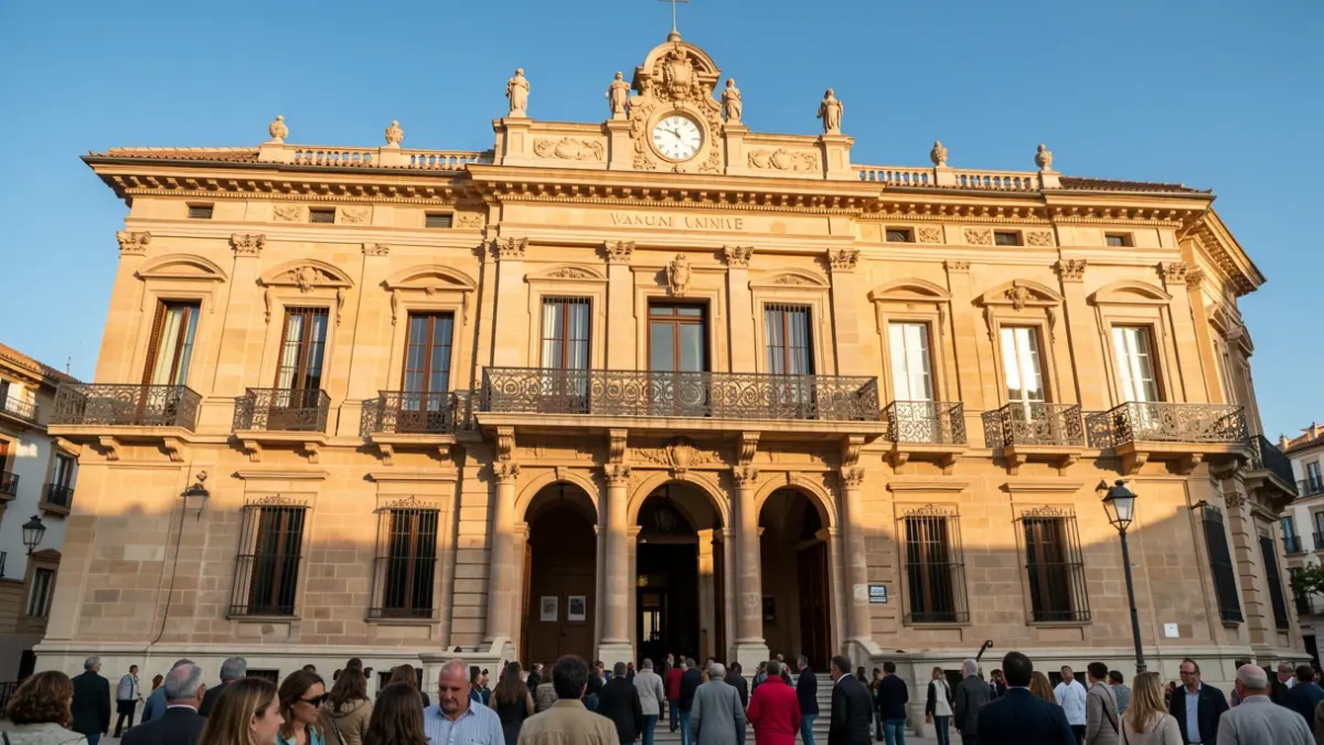 Imagen genérica de la fachada del Ayuntamiento de València.