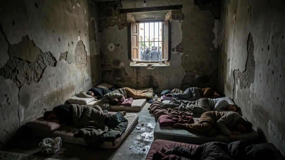 Imagen genérica de una vivienda en condiciones precarias.